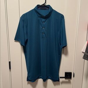 Greyson Polo with eagle logo on sleeve